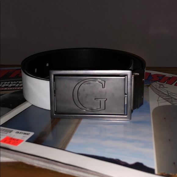 Guess reversible belt